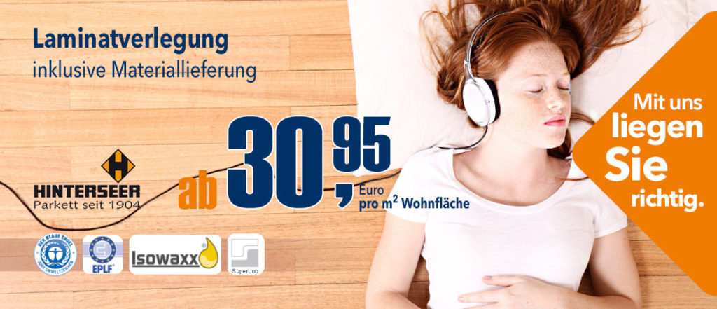 Günstige Kosten für Laminat verlegen - Laminatverlegung Komplettpreis